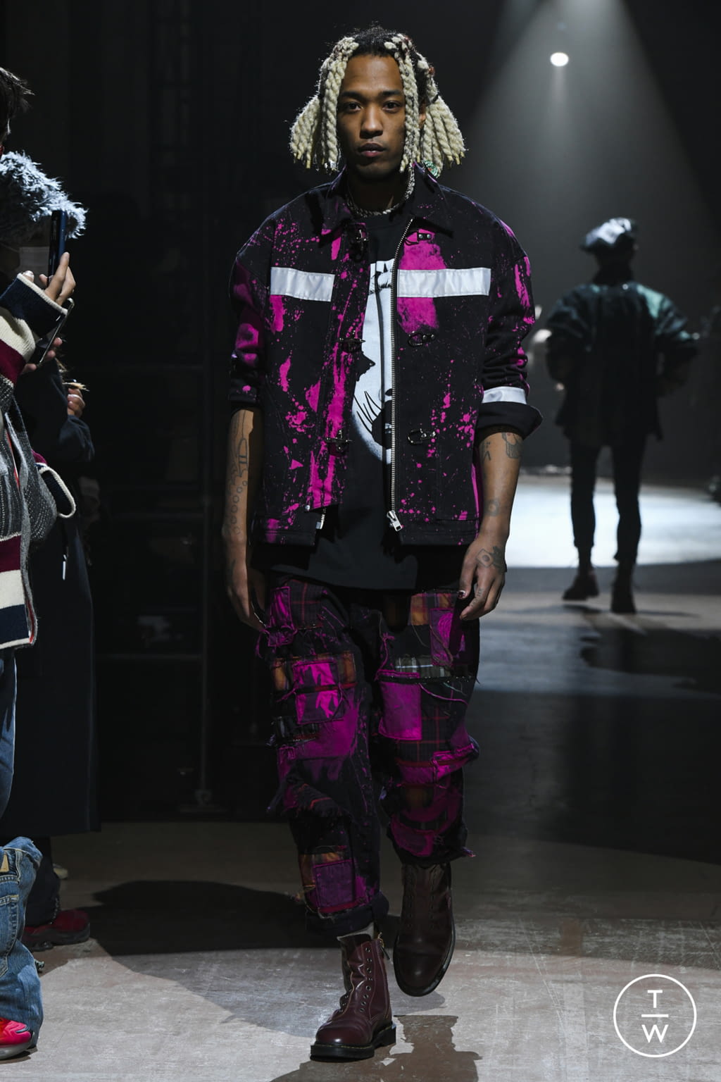 Fashion Week Paris Fall/Winter 2021 look 21 from the KIDILL collection menswear