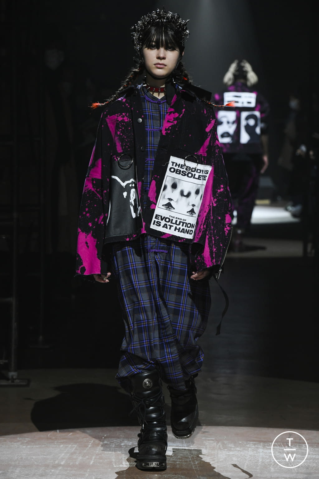 Fashion Week Paris Fall/Winter 2021 look 22 from the KIDILL collection menswear