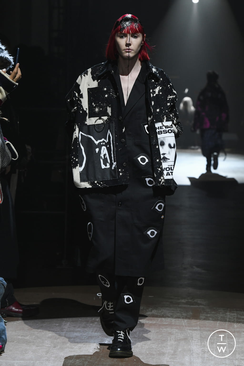 Fashion Week Paris Fall/Winter 2021 look 23 from the KIDILL collection menswear
