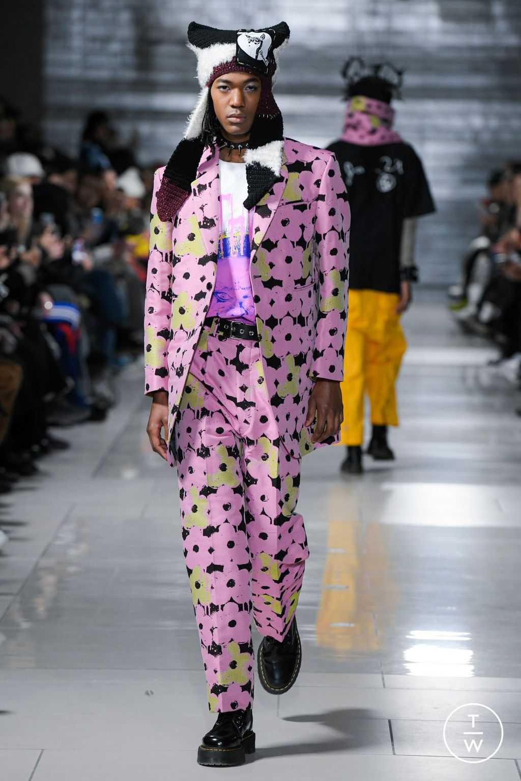 Fashion Week Paris Fall/Winter 2024 look 3 de la collection KIDILL menswear