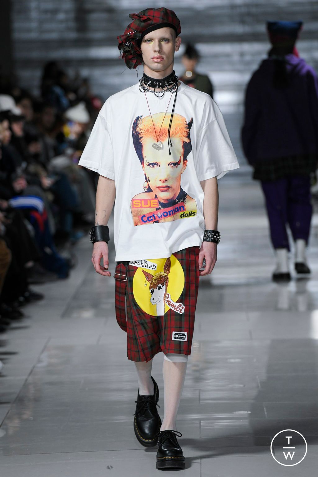 Fashion Week Paris Fall/Winter 2024 look 6 from the KIDILL collection 男装