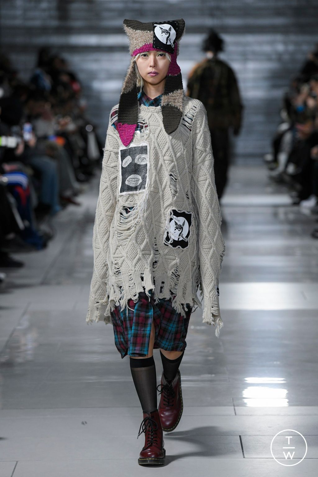 Fashion Week Paris Fall/Winter 2024 look 16 de la collection KIDILL menswear
