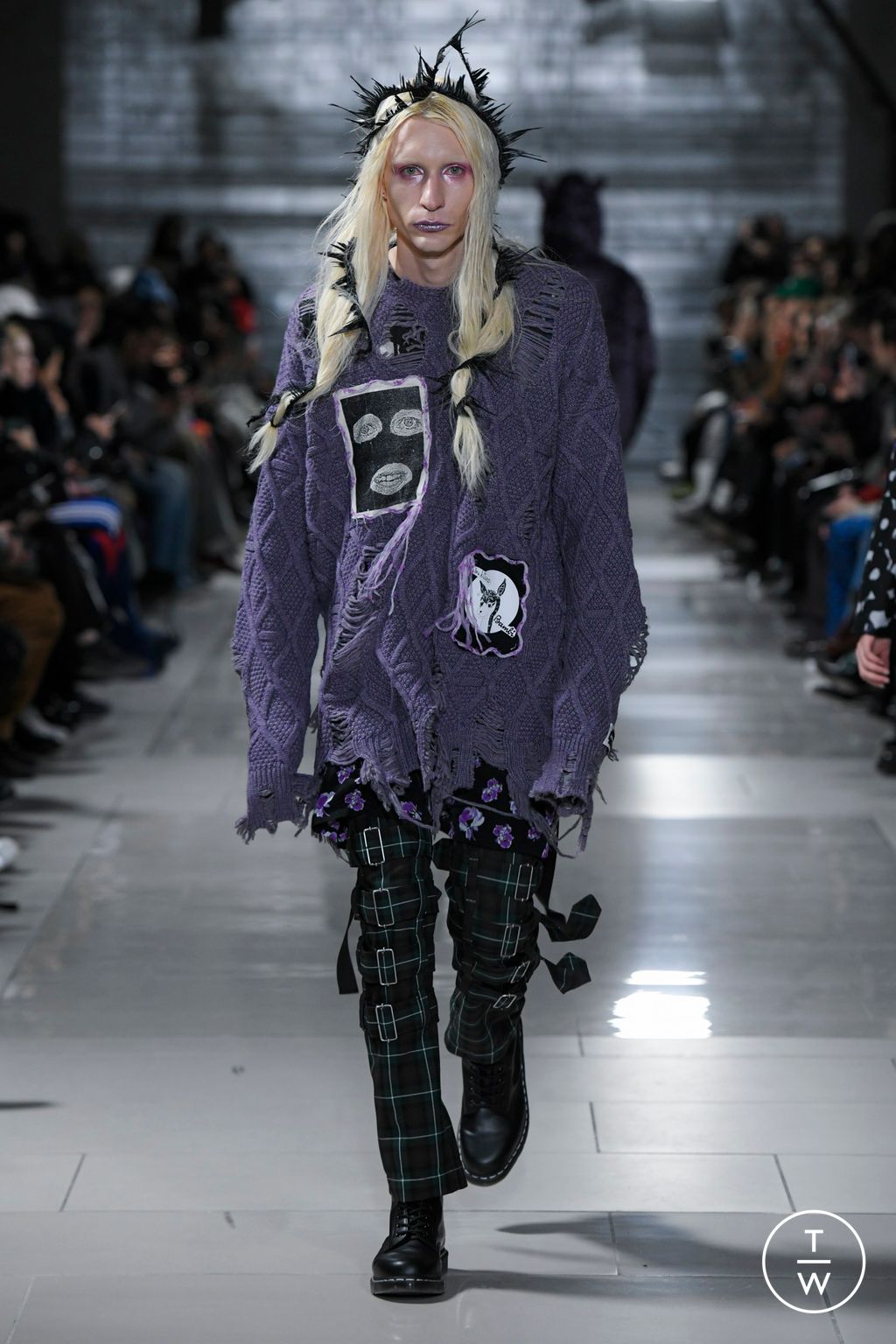 Fashion Week Paris Fall/Winter 2024 look 24 de la collection KIDILL menswear