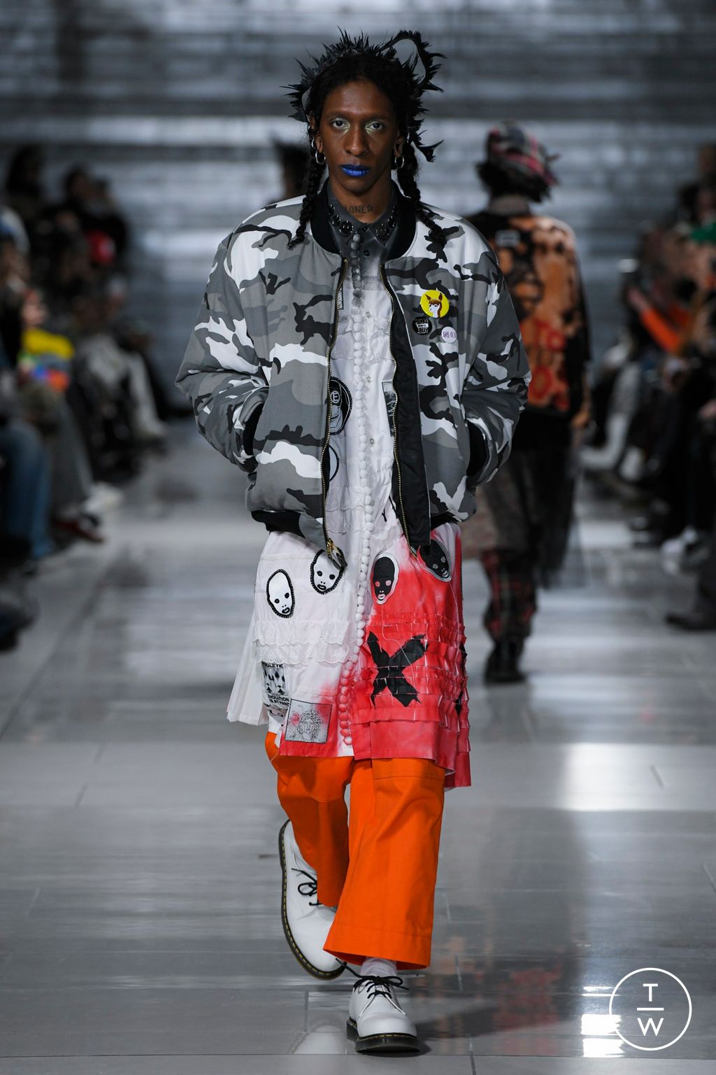 Fashion Week Paris Fall/Winter 2024 look 27 from the KIDILL collection 男装