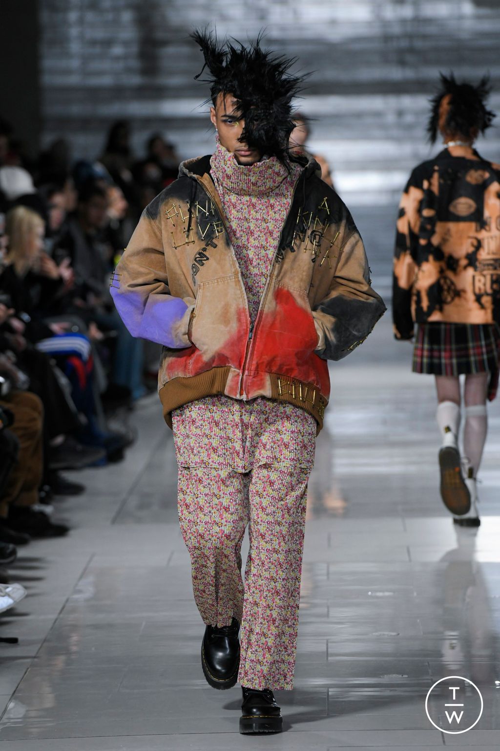 Fashion Week Paris Fall/Winter 2024 look 28 de la collection KIDILL menswear