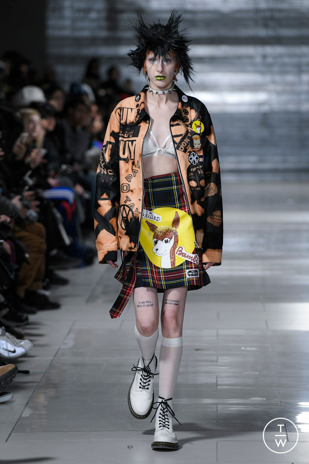 Fashion Week Paris Fall/Winter 2024 look 30 de la collection KIDILL menswear