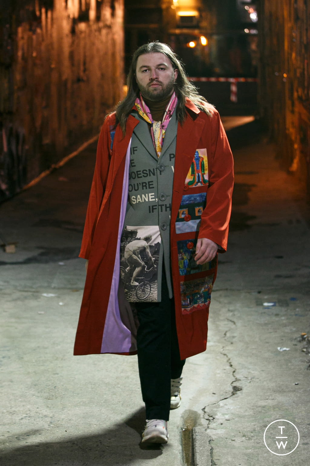 Fashion Week Paris Fall/Winter 2021 look 21 from the Kidsuper collection 男装