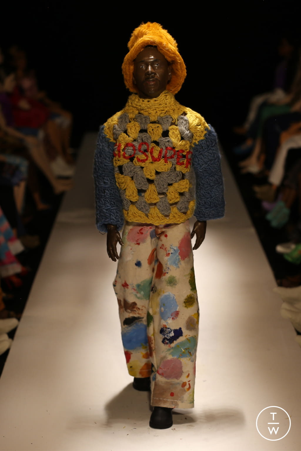 Fashion Week Paris Spring/Summer 2021 look 18 from the Kidsuper collection menswear