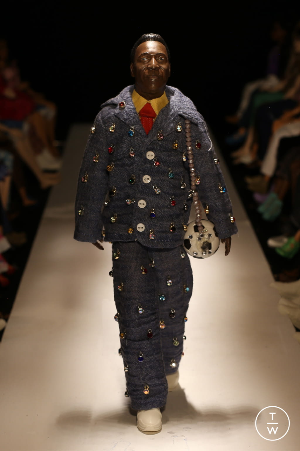 Fashion Week Paris Spring/Summer 2021 look 5 from the Kidsuper collection menswear