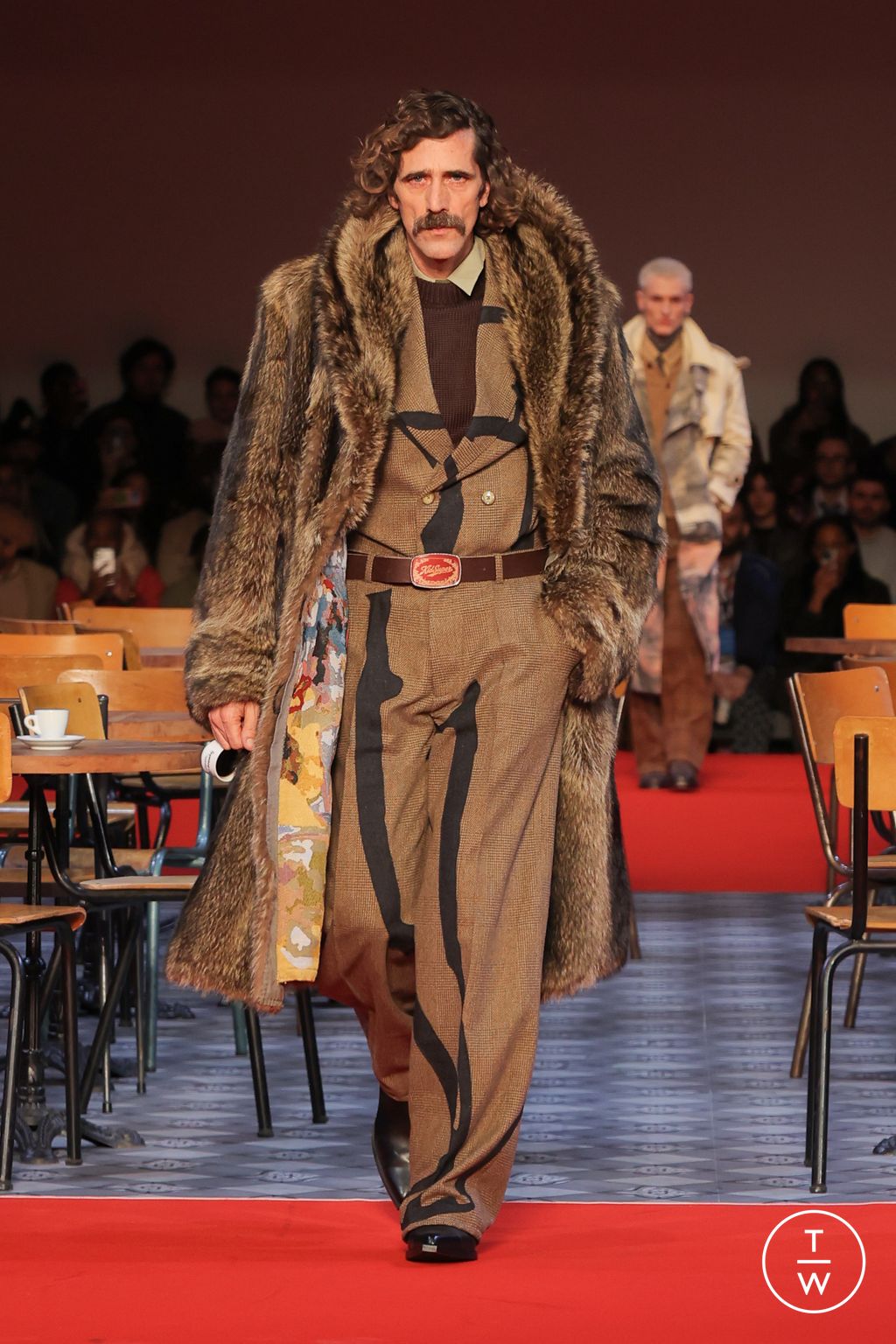 Fashion Week Paris Fall/Winter 2026 look 1 from the Kidsuper collection menswear