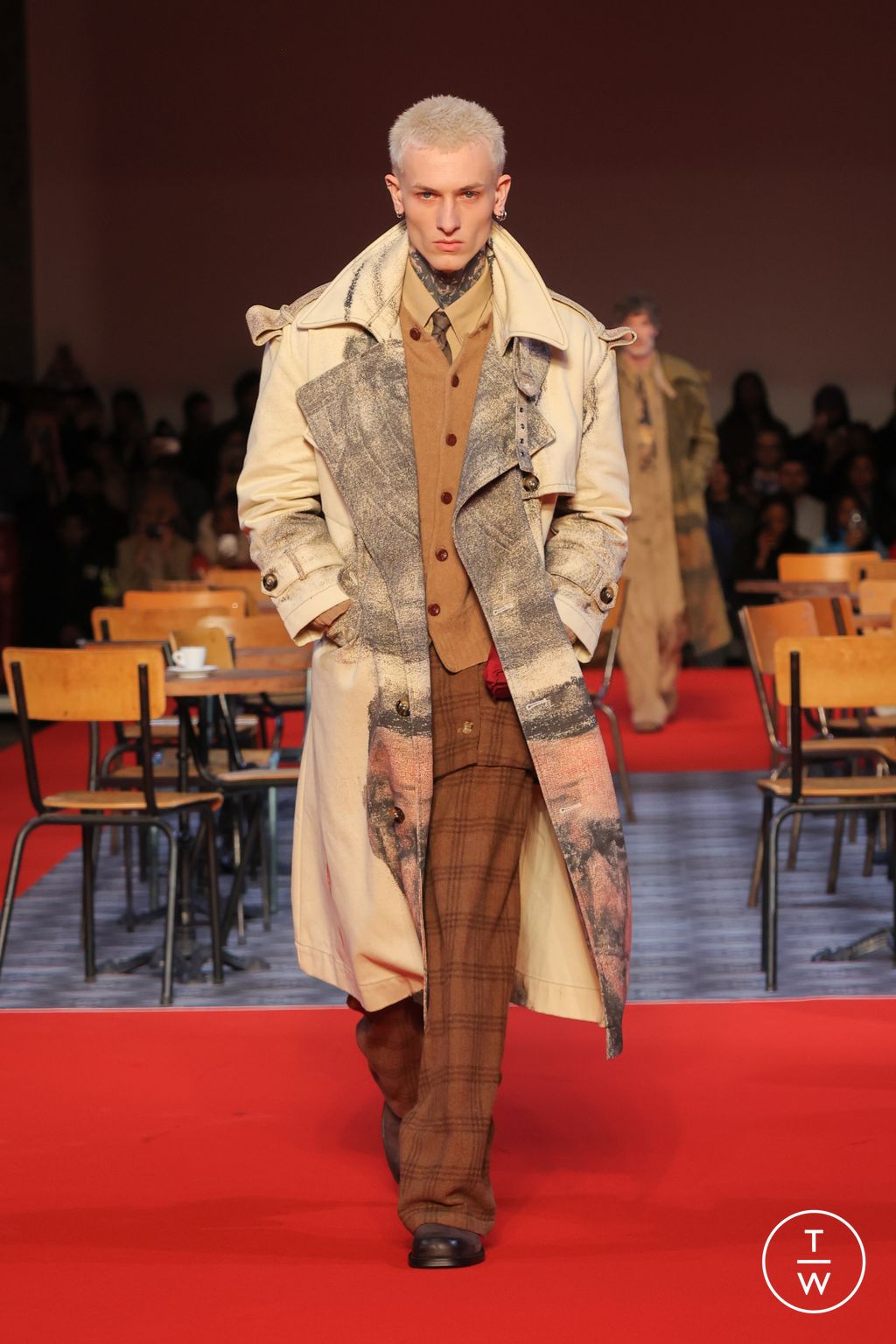 Fashion Week Paris Fall/Winter 2026 look 2 from the Kidsuper collection 男装