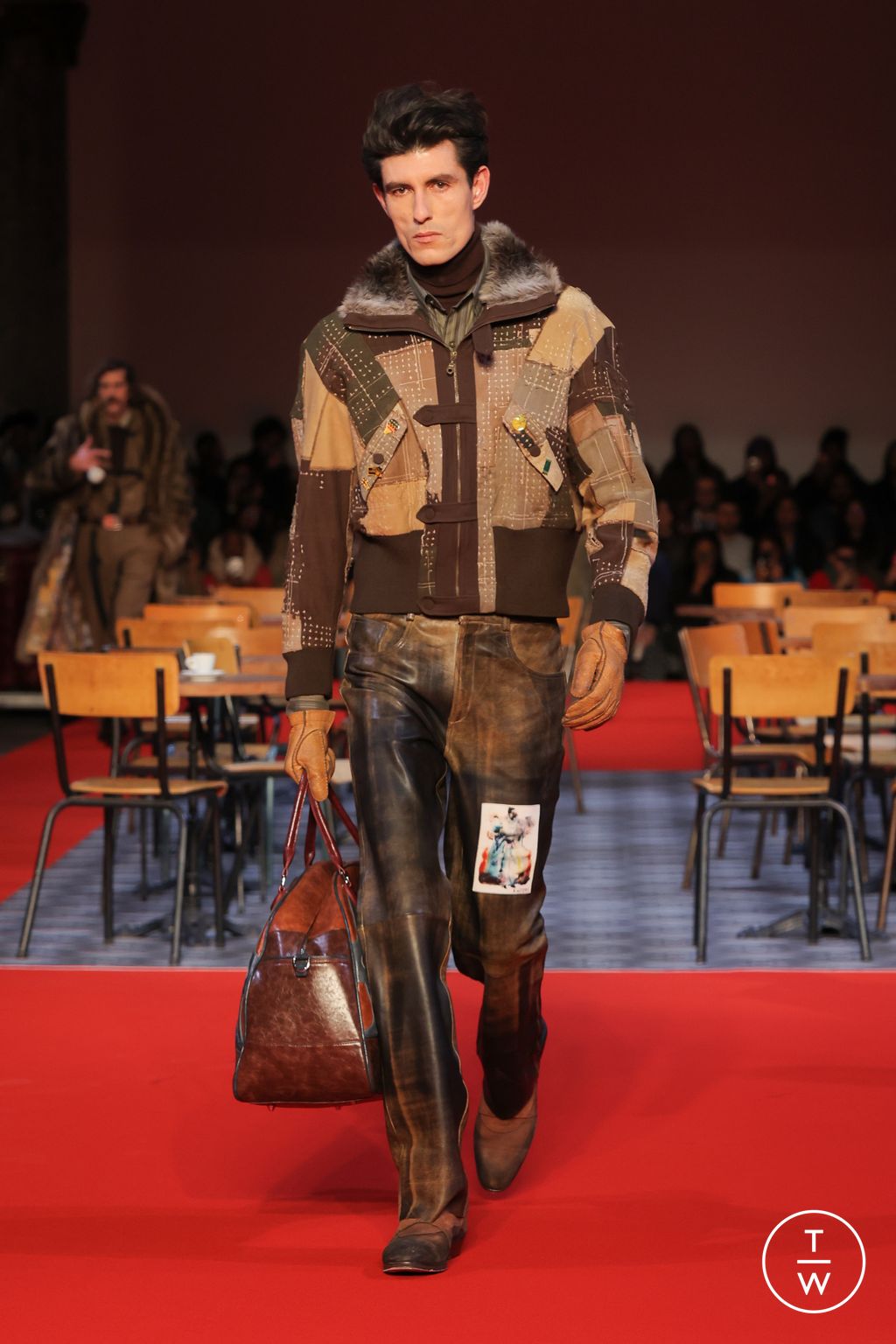 Fashion Week Paris Fall/Winter 2026 look 4 from the Kidsuper collection 男装