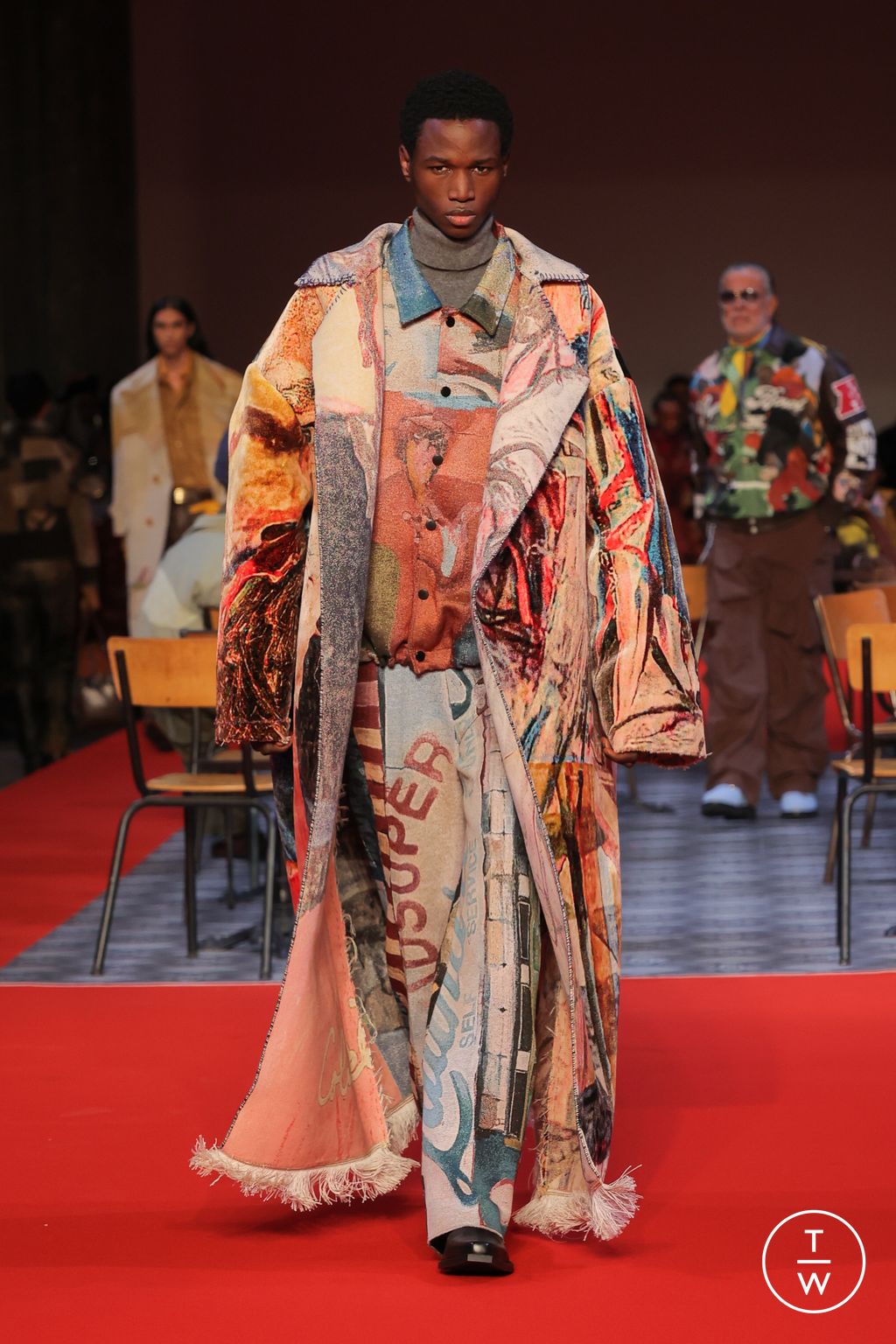 Fashion Week Paris Fall/Winter 2026 look 10 from the Kidsuper collection 男装