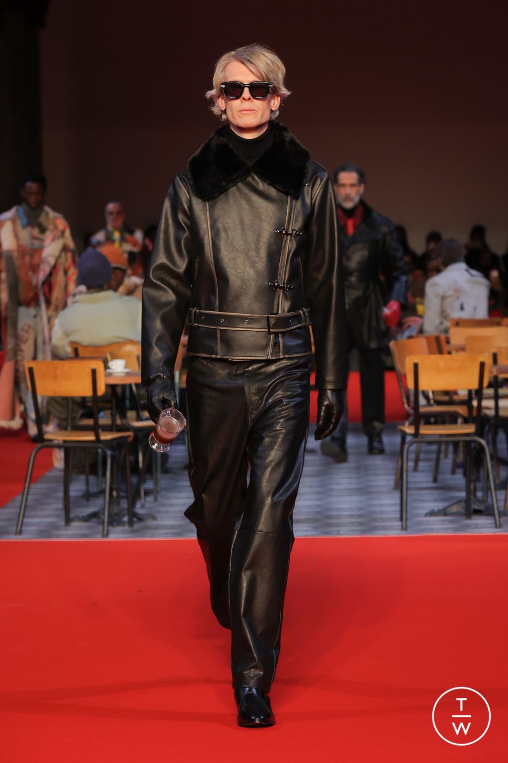 Fashion Week Paris Fall/Winter 2026 look 14 from the Kidsuper collection 男装