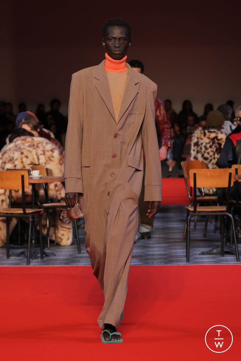 Fashion Week Paris Fall/Winter 2026 look 24 from the Kidsuper collection menswear