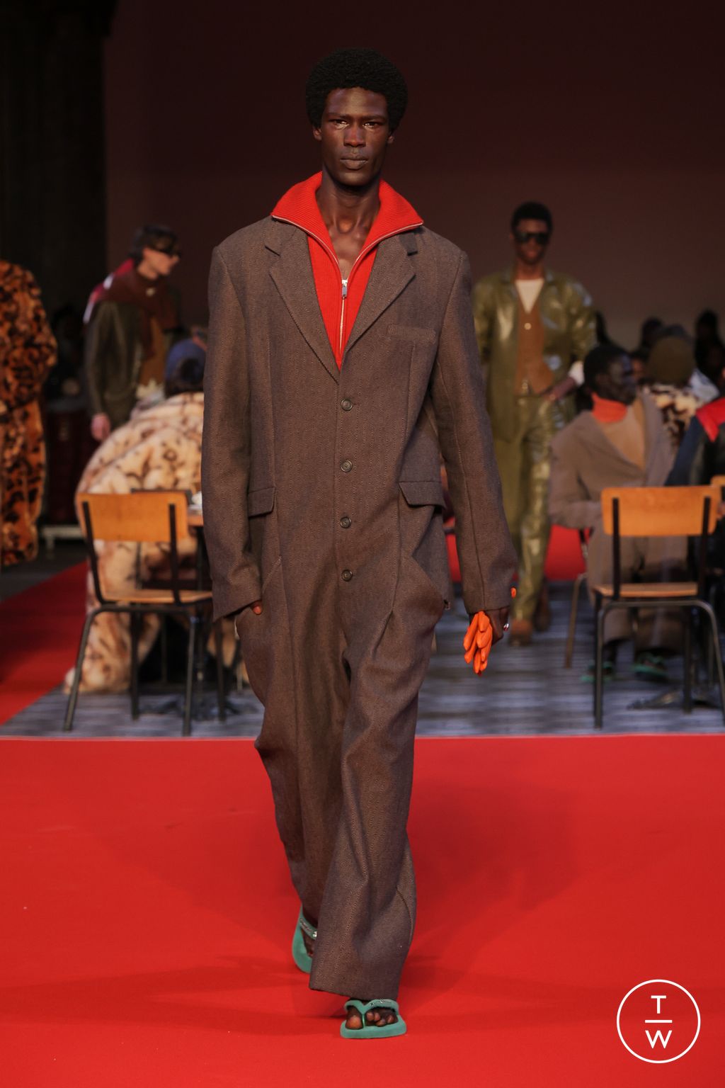 Fashion Week Paris Fall/Winter 2026 look 26 from the Kidsuper collection 男装