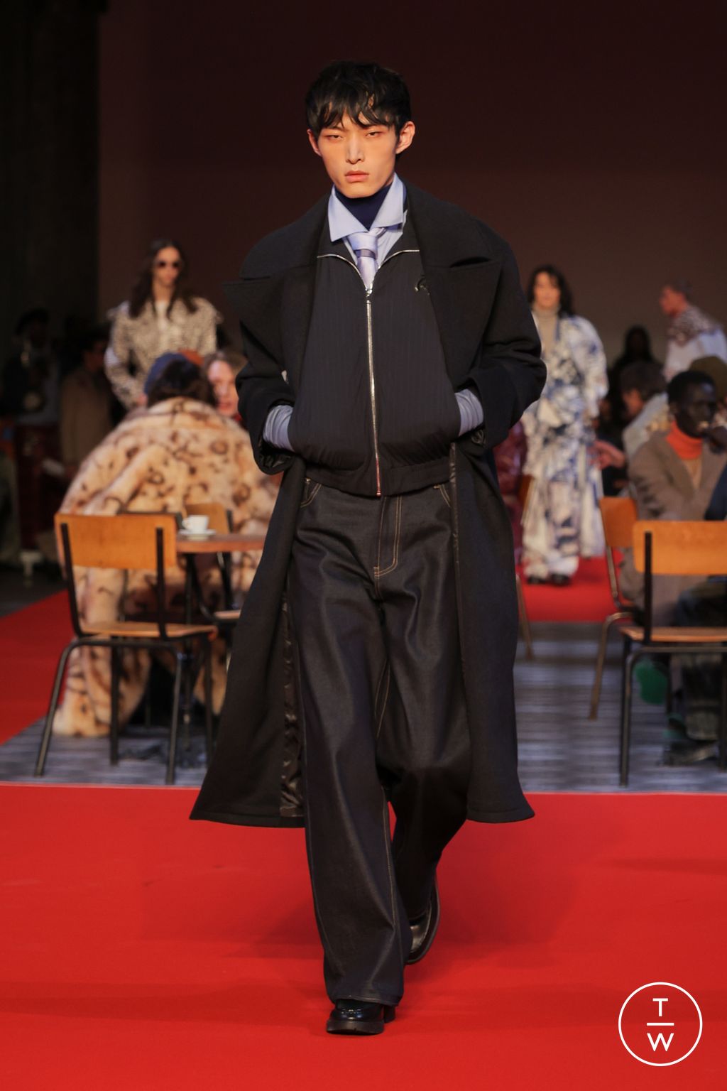 Fashion Week Paris Fall/Winter 2026 look 35 from the Kidsuper collection 男装