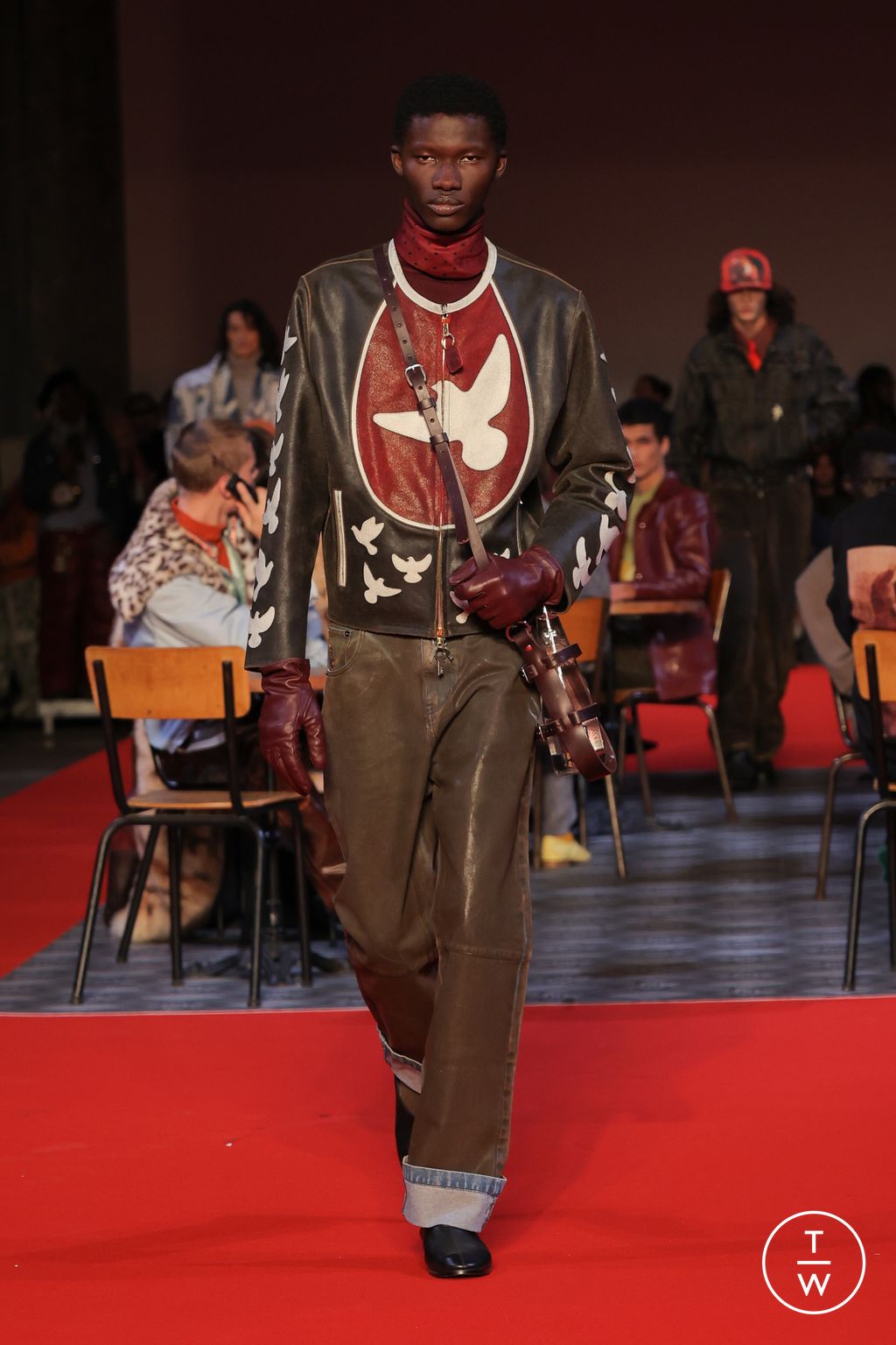 Fashion Week Paris Fall/Winter 2026 look 40 de la collection Kidsuper menswear