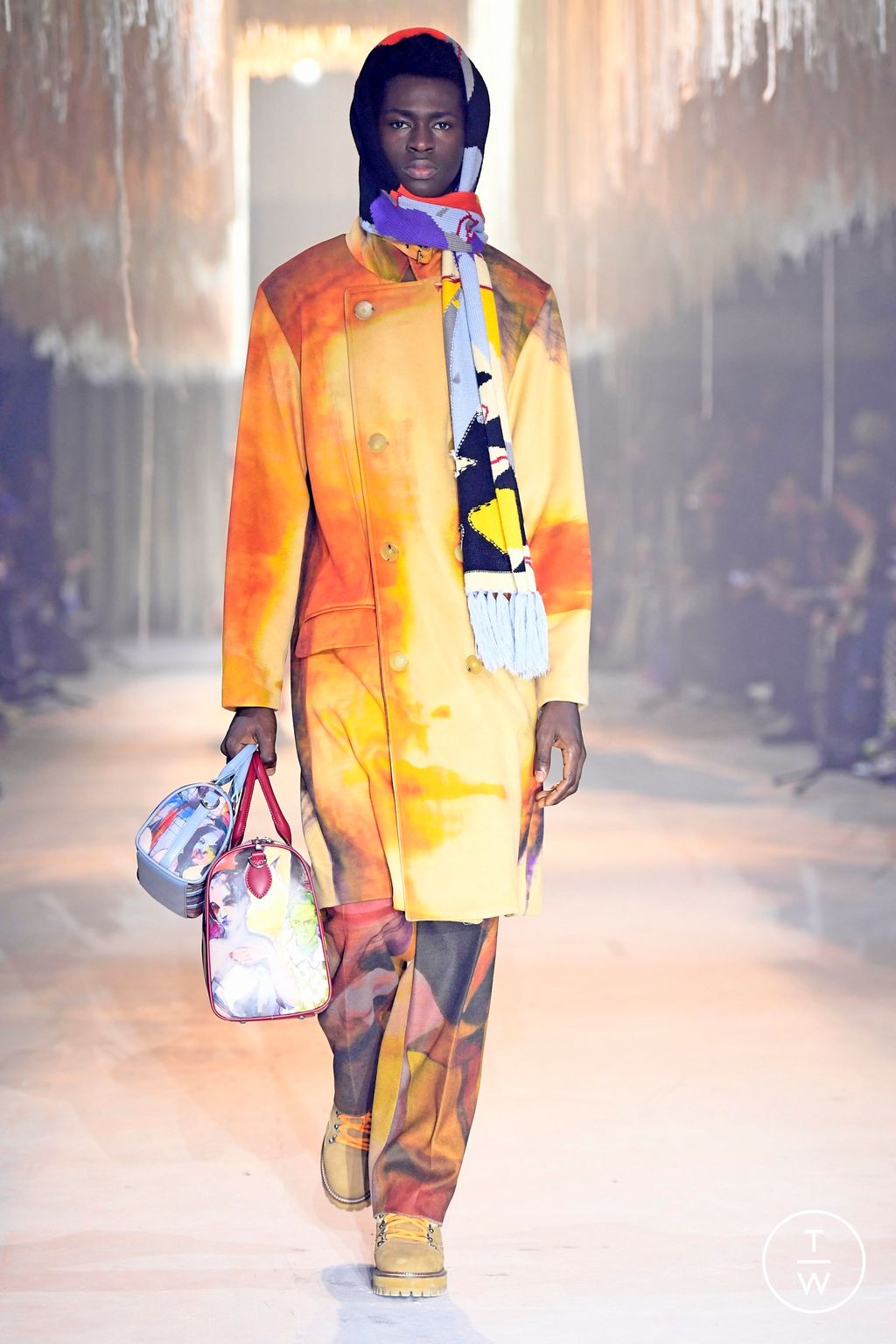 Fashion Week Paris Fall/Winter 2024 look 5 from the Kidsuper collection 男装