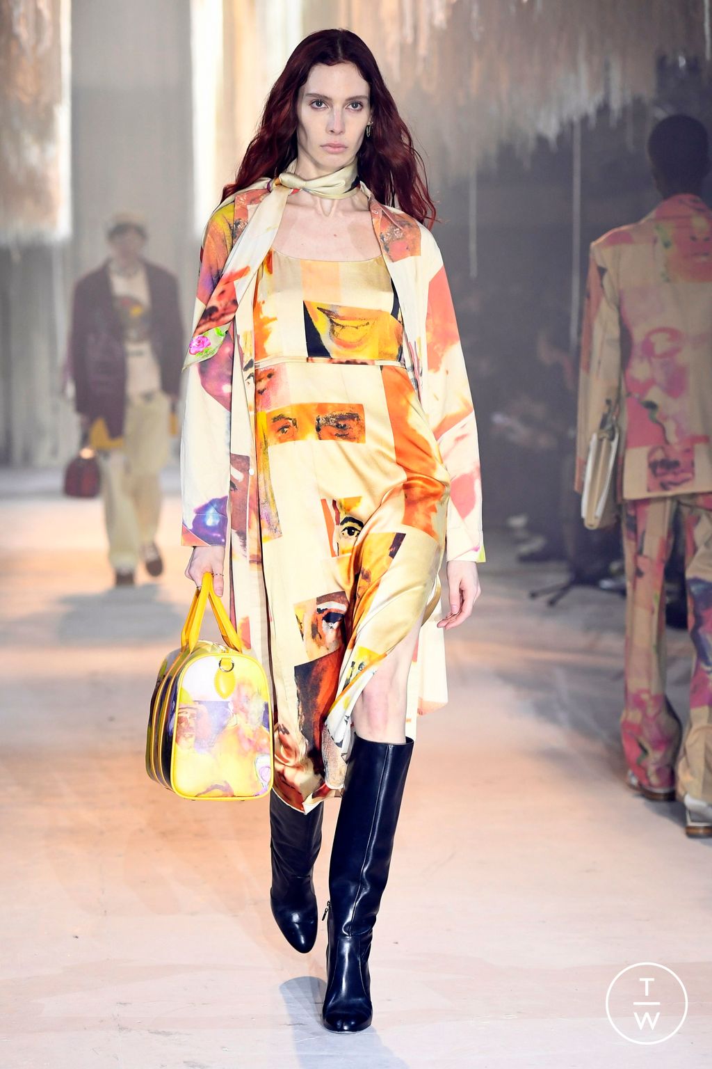 Fashion Week Paris Fall/Winter 2024 look 8 de la collection Kidsuper menswear