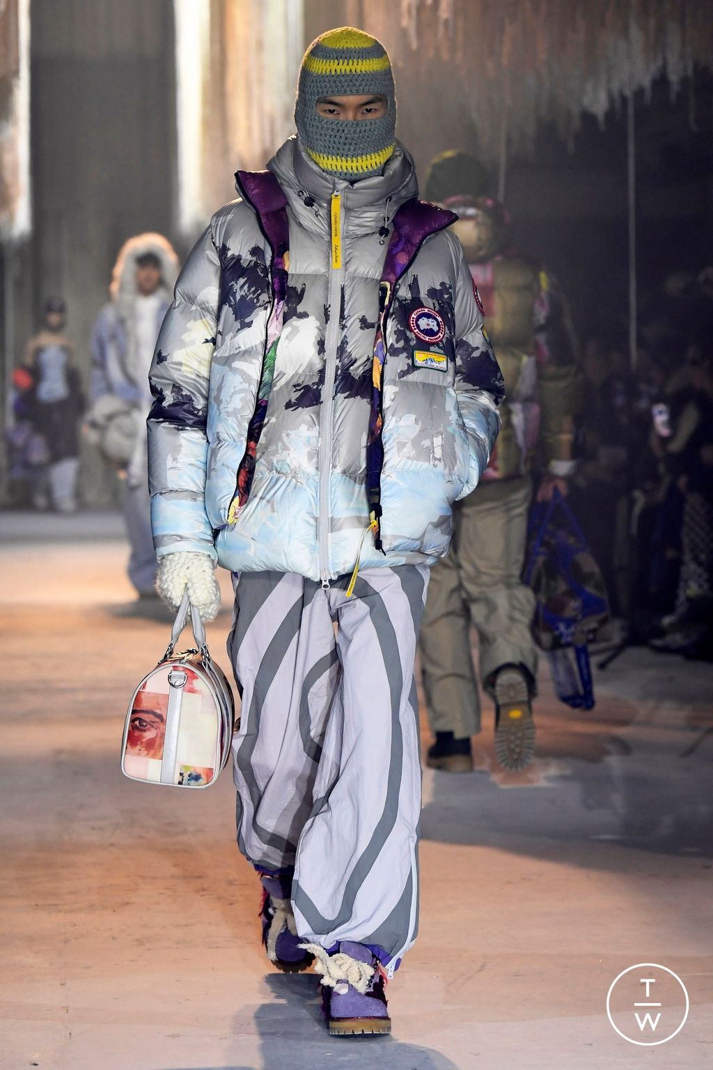 Fashion Week Paris Fall/Winter 2024 look 15 from the Kidsuper collection 男装