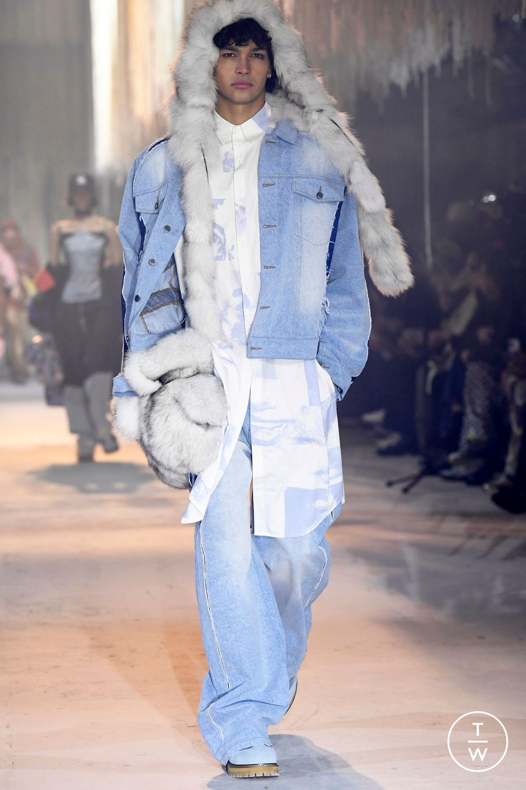Fashion Week Paris Fall/Winter 2024 look 16 from the Kidsuper collection menswear