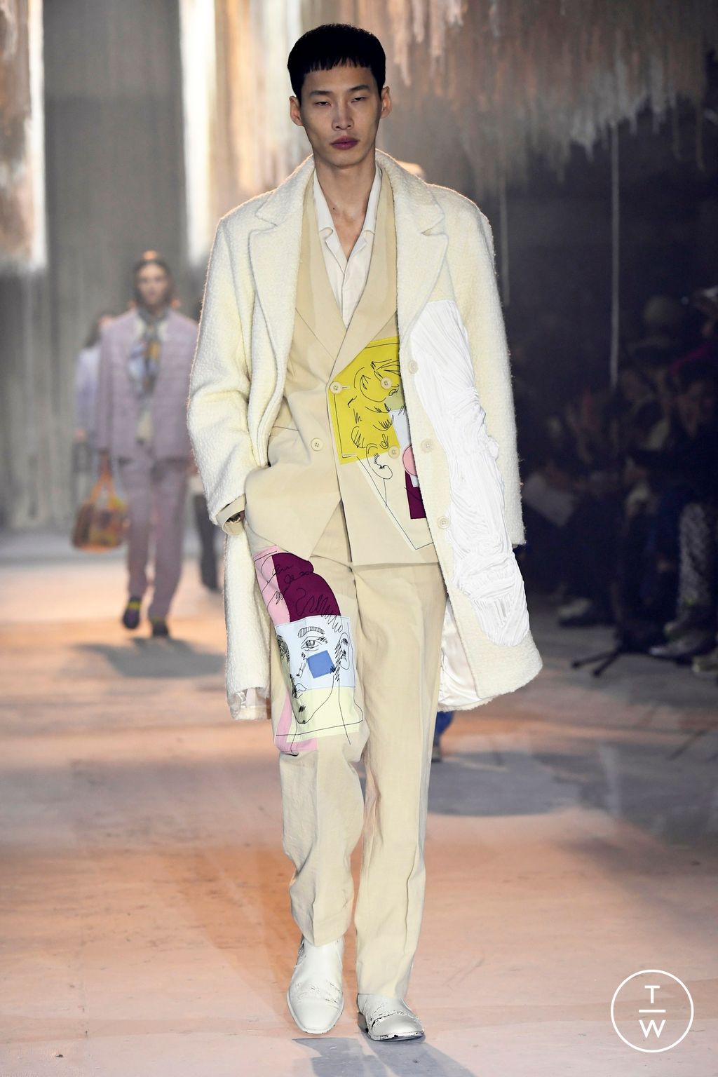 Fashion Week Paris Fall/Winter 2024 look 25 from the Kidsuper collection 男装