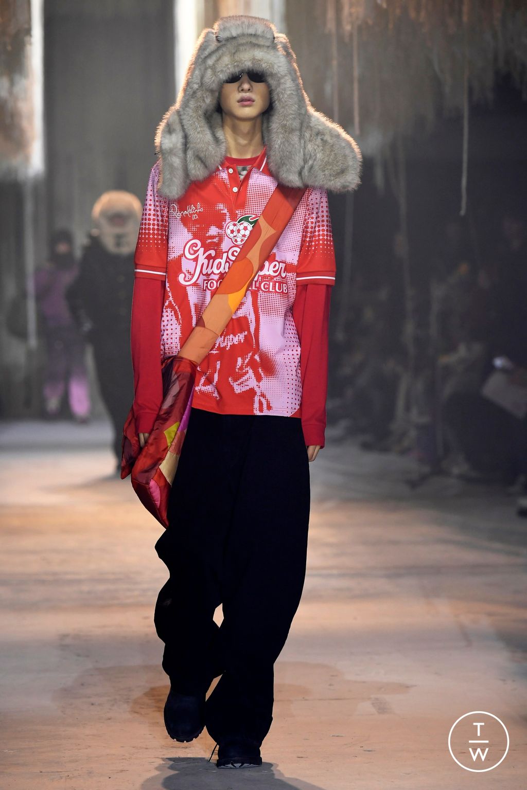 Fashion Week Paris Fall/Winter 2024 look 31 from the Kidsuper collection menswear