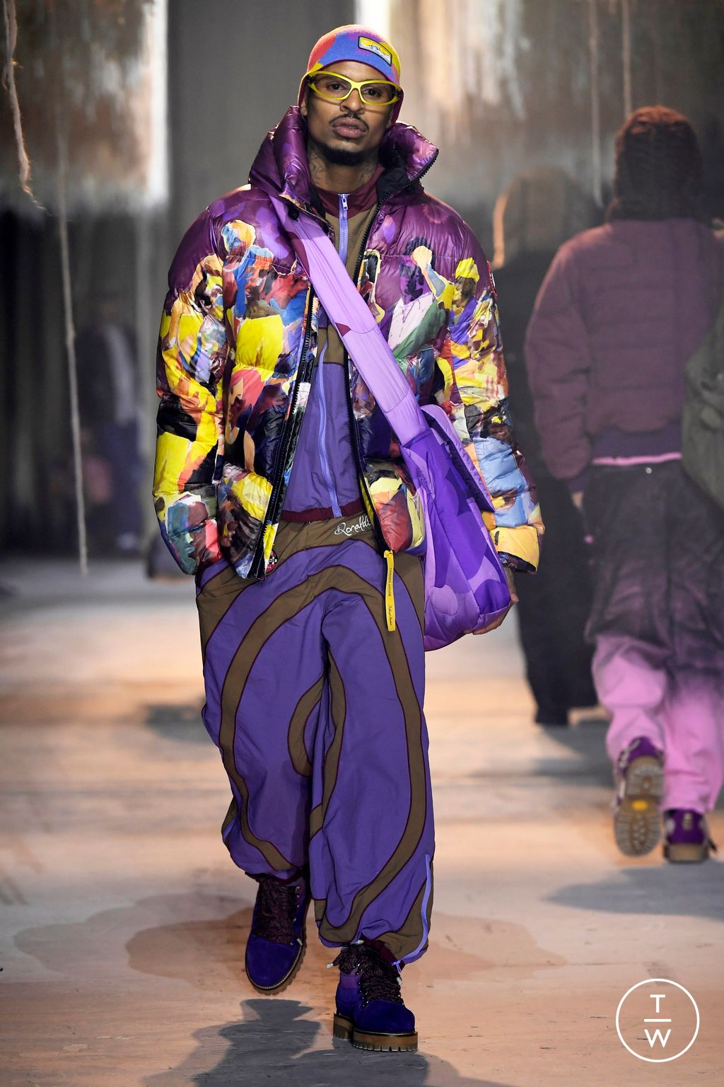 Fashion Week Paris Fall/Winter 2024 look 34 from the Kidsuper collection 男装