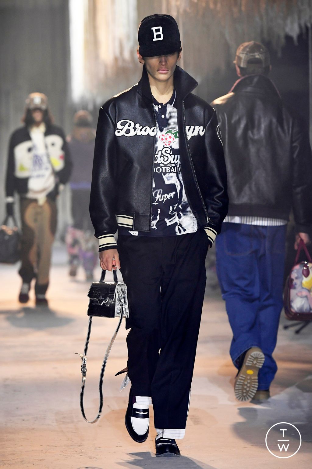 Fashion Week Paris Fall/Winter 2024 look 37 from the Kidsuper collection menswear