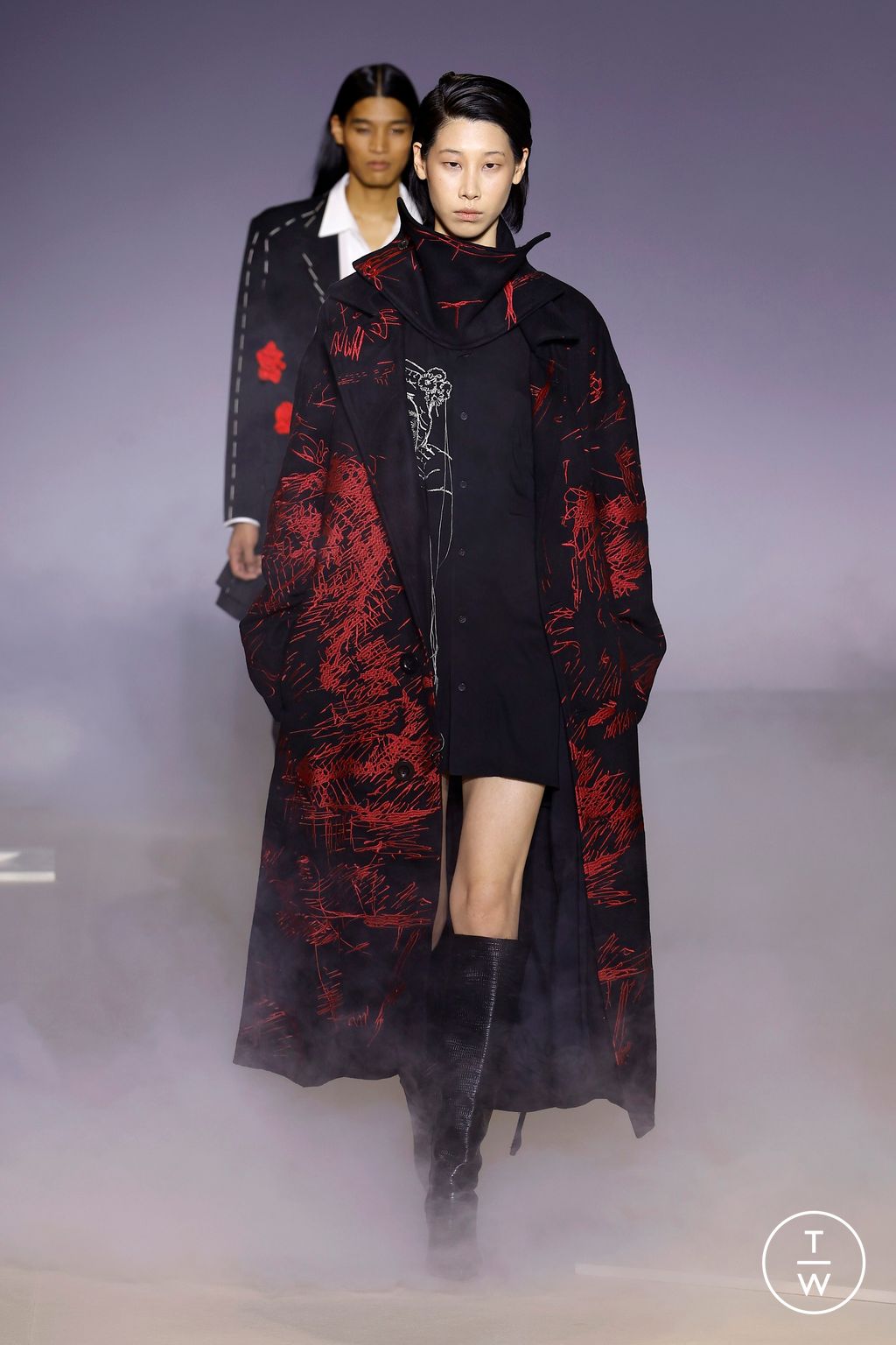 Fashion Week Paris Fall/Winter 2025 look 14 from the Kidsuper collection menswear