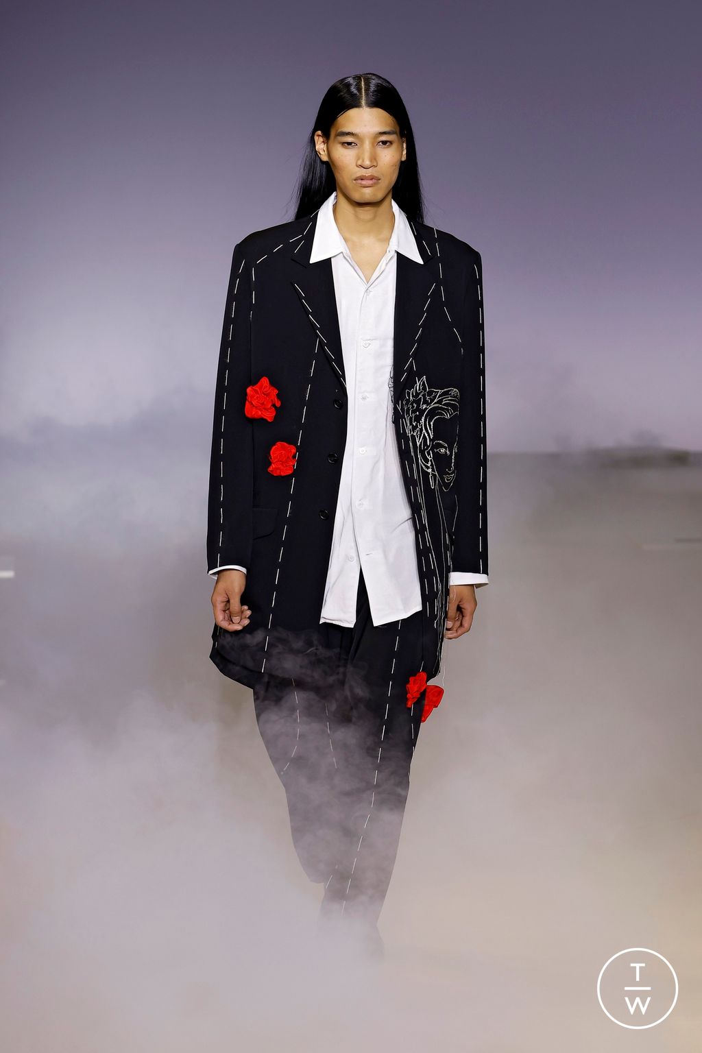 Fashion Week Paris Fall/Winter 2025 look 15 from the Kidsuper collection menswear