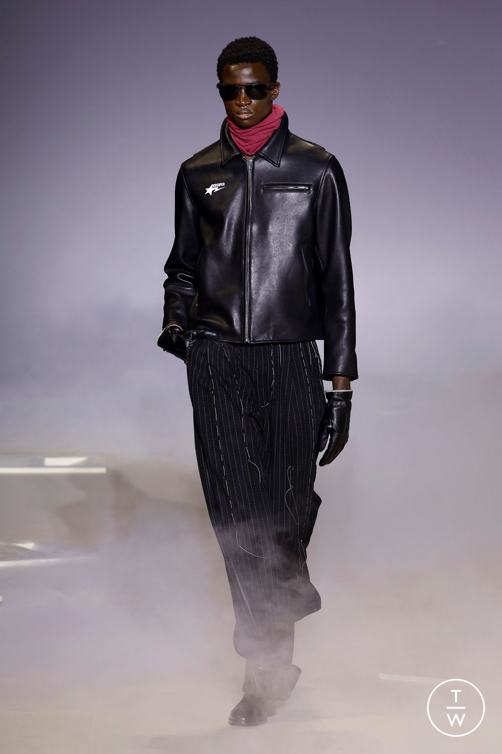 Fashion Week Paris Fall/Winter 2025 look 19 from the Kidsuper collection menswear