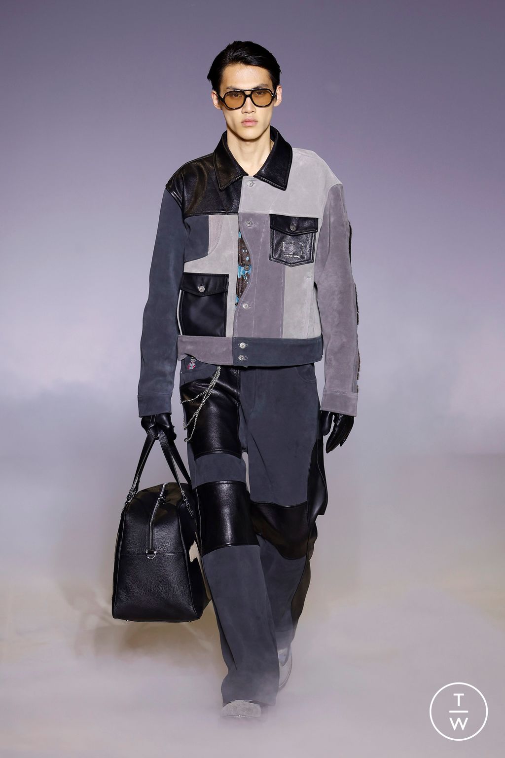 Fashion Week Paris Fall/Winter 2025 look 20 from the Kidsuper collection 男装
