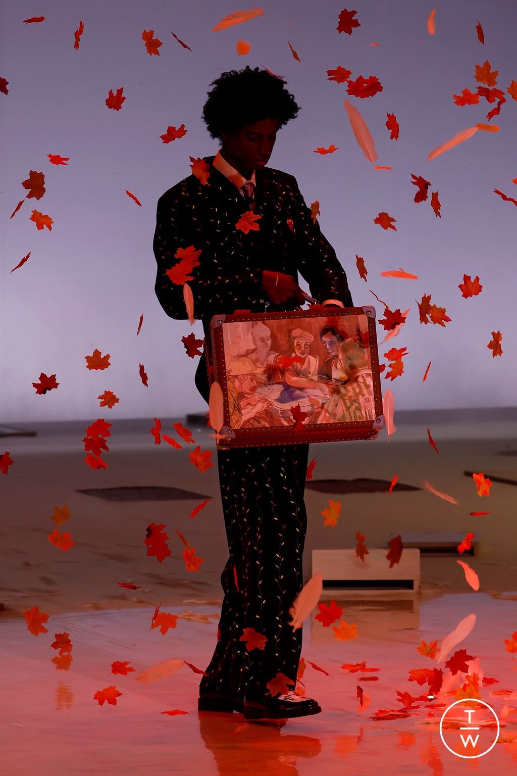 Fashion Week Paris Fall/Winter 2025 look 32 from the Kidsuper collection menswear