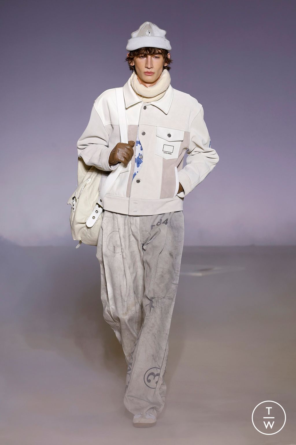 Fashion Week Paris Fall/Winter 2025 look 44 from the Kidsuper collection 男装