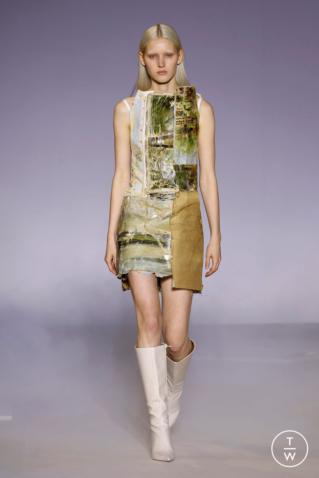 Fashion Week Paris Fall/Winter 2025 look 47 from the Kidsuper collection 男装