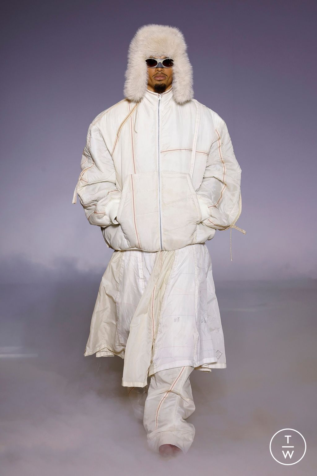 Fashion Week Paris Fall/Winter 2025 look 48 from the Kidsuper collection 男装