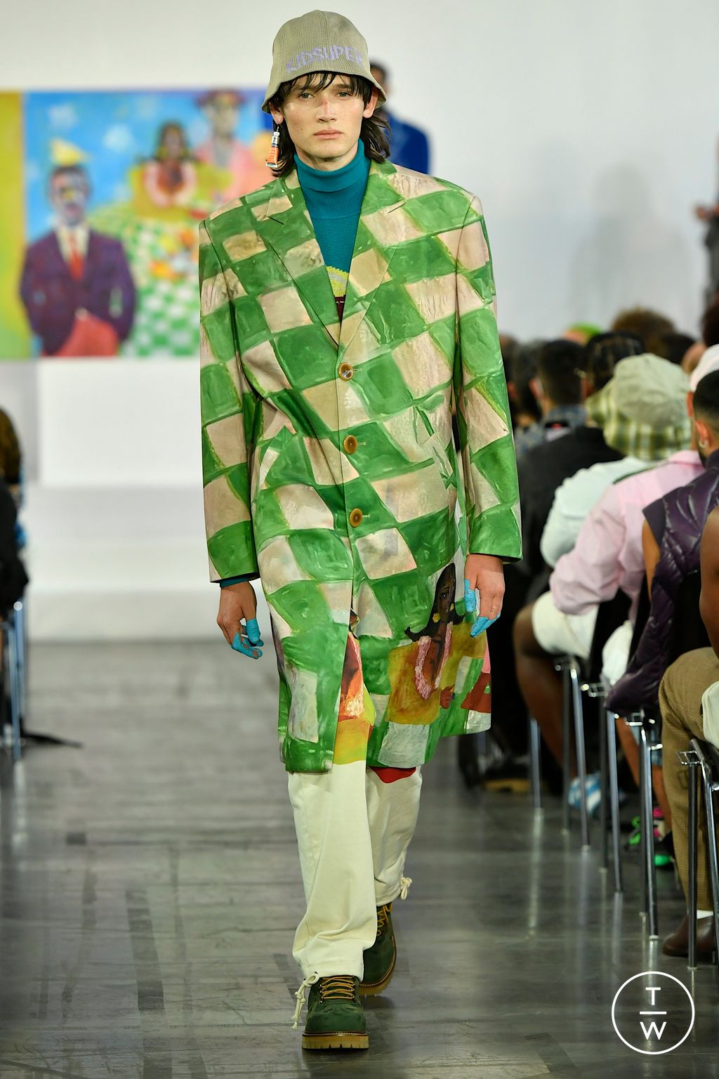 Fashion Week Paris Spring/Summer 2023 look 4 from the Kidsuper collection 男装