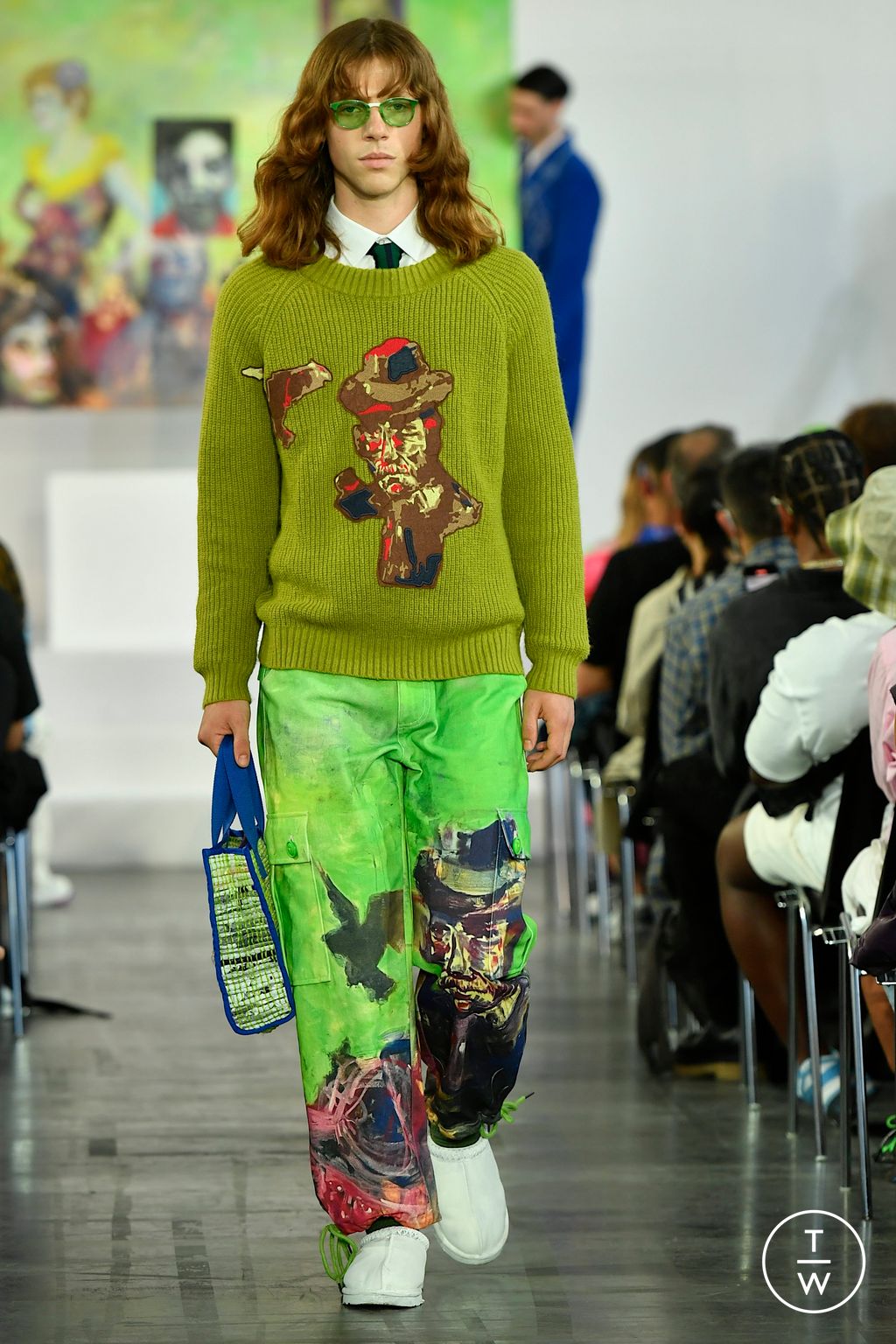 Fashion Week Paris Spring/Summer 2023 look 5 from the Kidsuper collection 男装