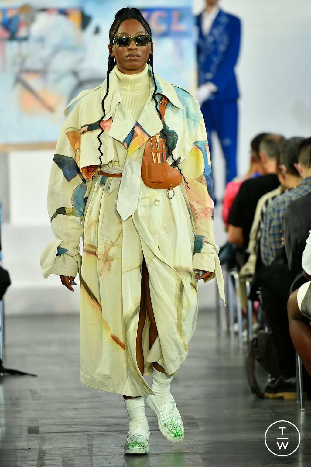 Fashion Week Paris Spring/Summer 2023 look 8 from the Kidsuper collection 男装