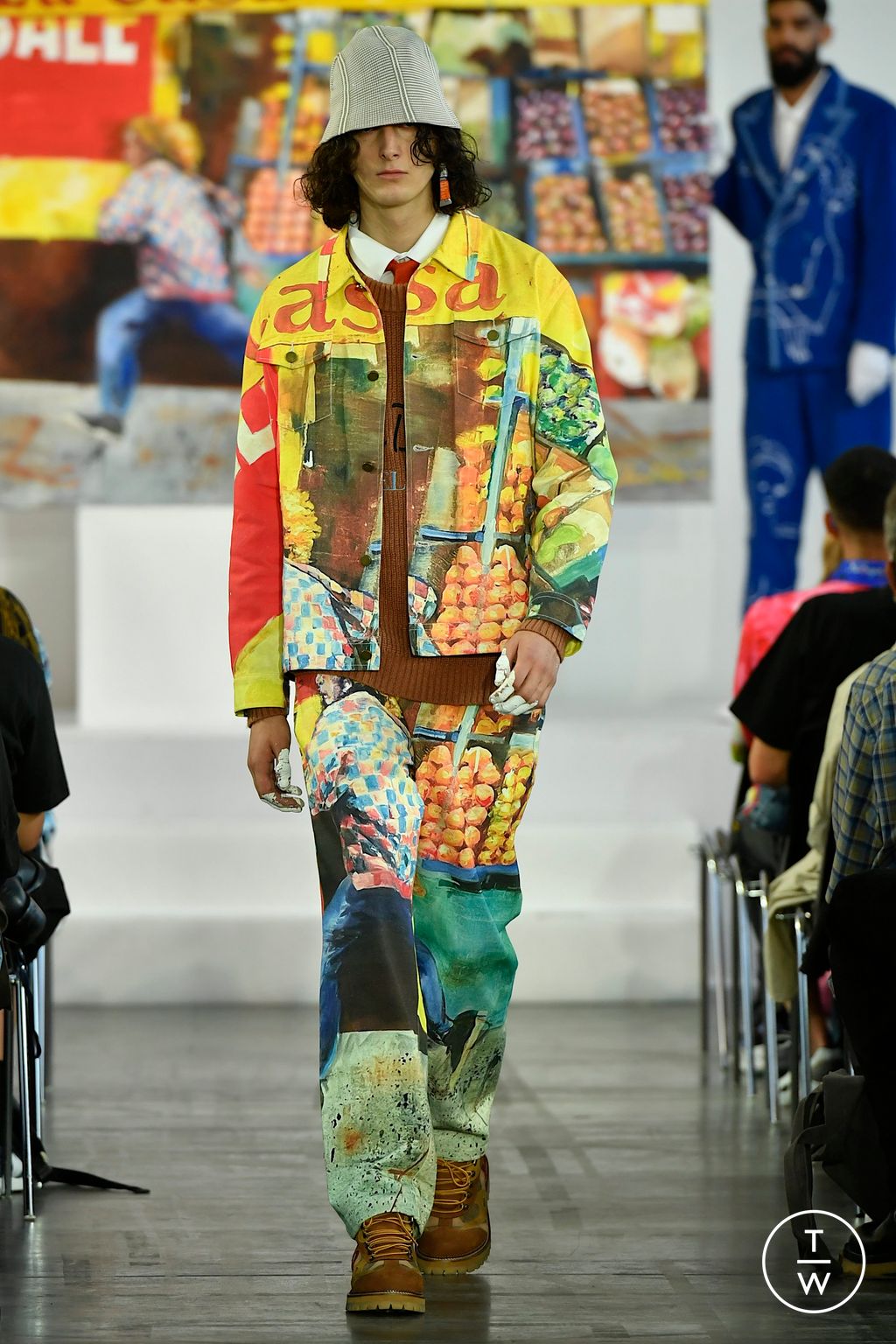 Fashion Week Paris Spring/Summer 2023 look 10 from the Kidsuper collection menswear