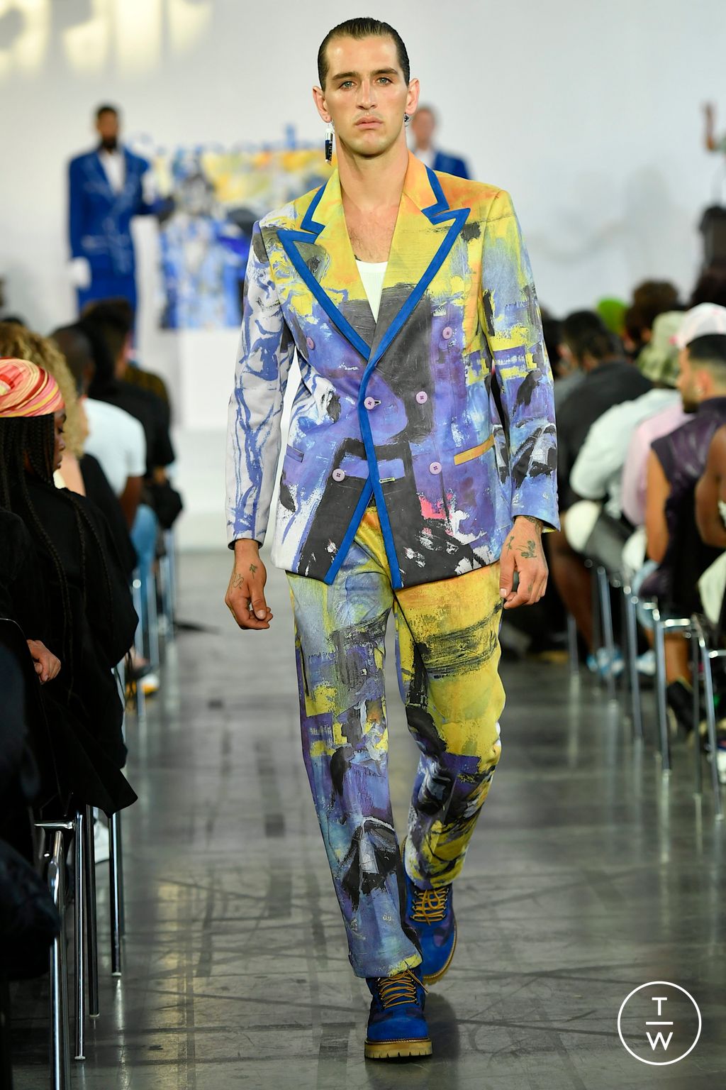 Fashion Week Paris Spring/Summer 2023 look 13 from the Kidsuper collection 男装