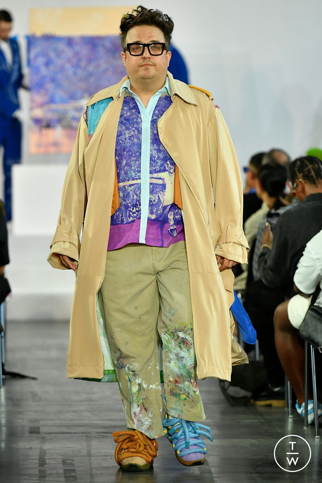 Fashion Week Paris Spring/Summer 2023 look 17 from the Kidsuper collection menswear