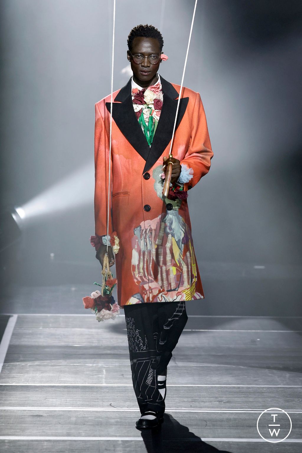 Fashion Week Paris Spring-Summer 2025 look 11 de la collection Kidsuper menswear
