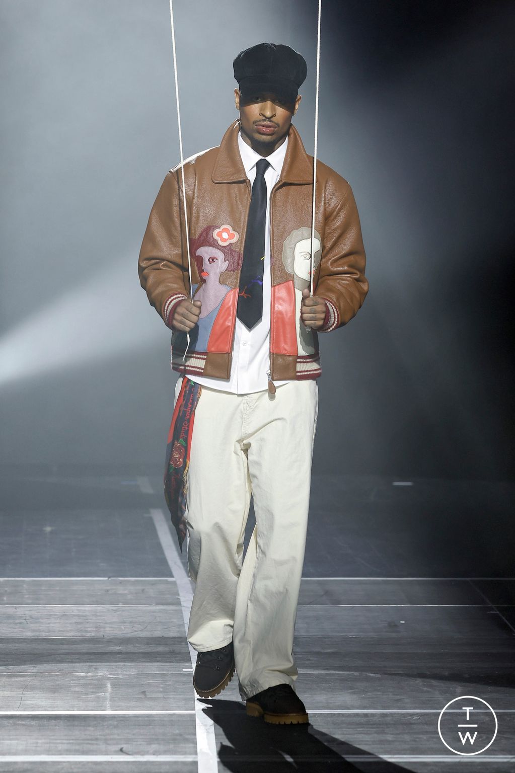 Fashion Week Paris Spring-Summer 2025 look 13 from the Kidsuper collection menswear