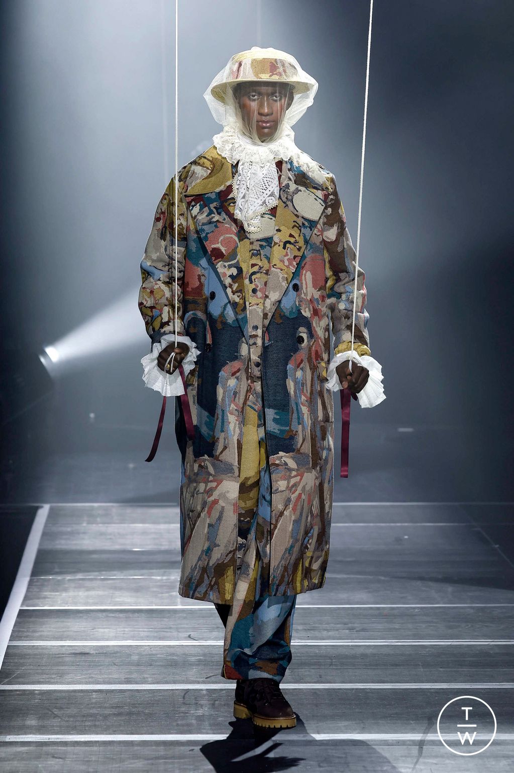 Fashion Week Paris Spring-Summer 2025 look 29 de la collection Kidsuper menswear