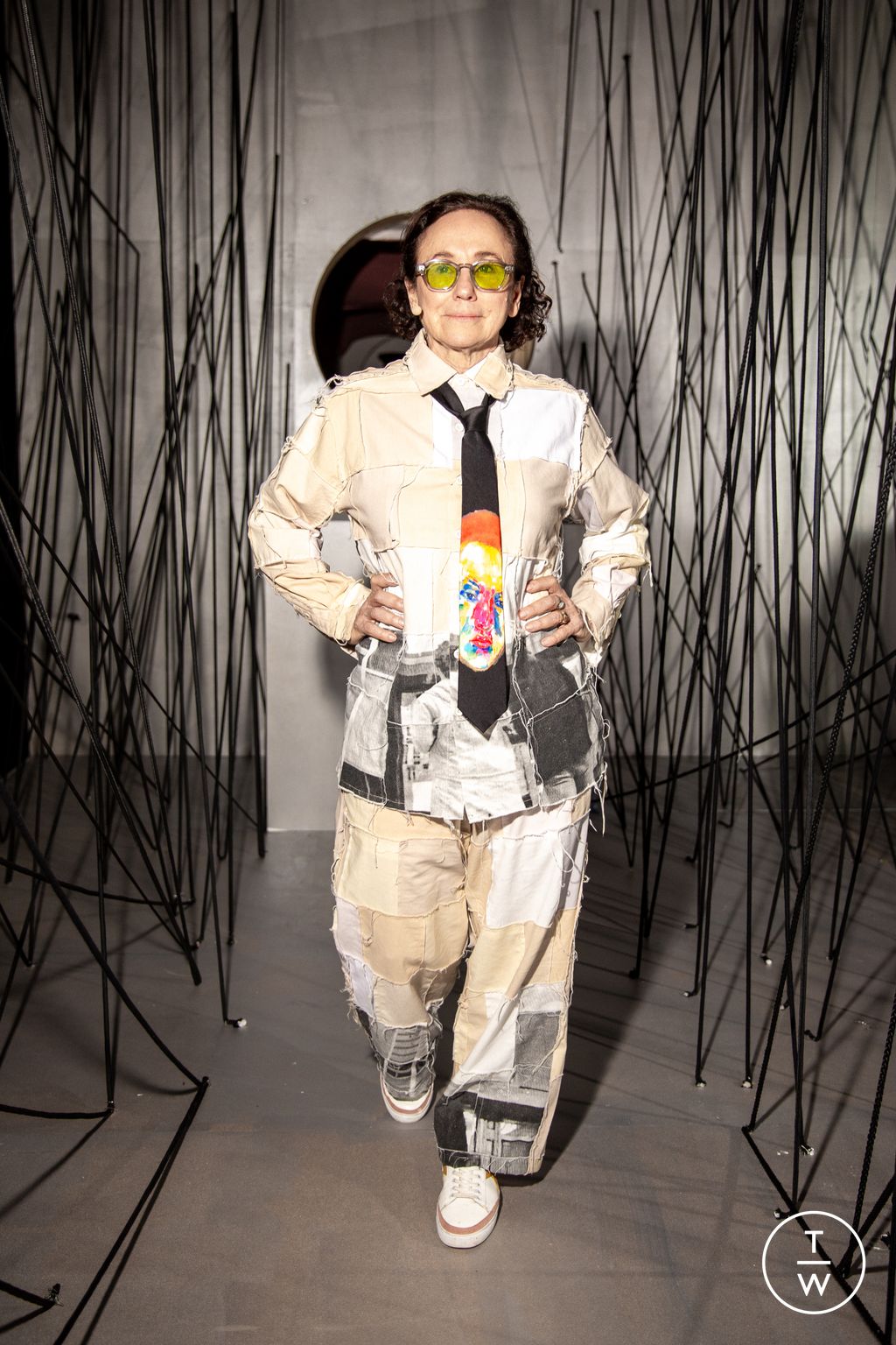 Fashion Week Paris Spring/Summer 2024 look 3 from the Kidsuper collection menswear