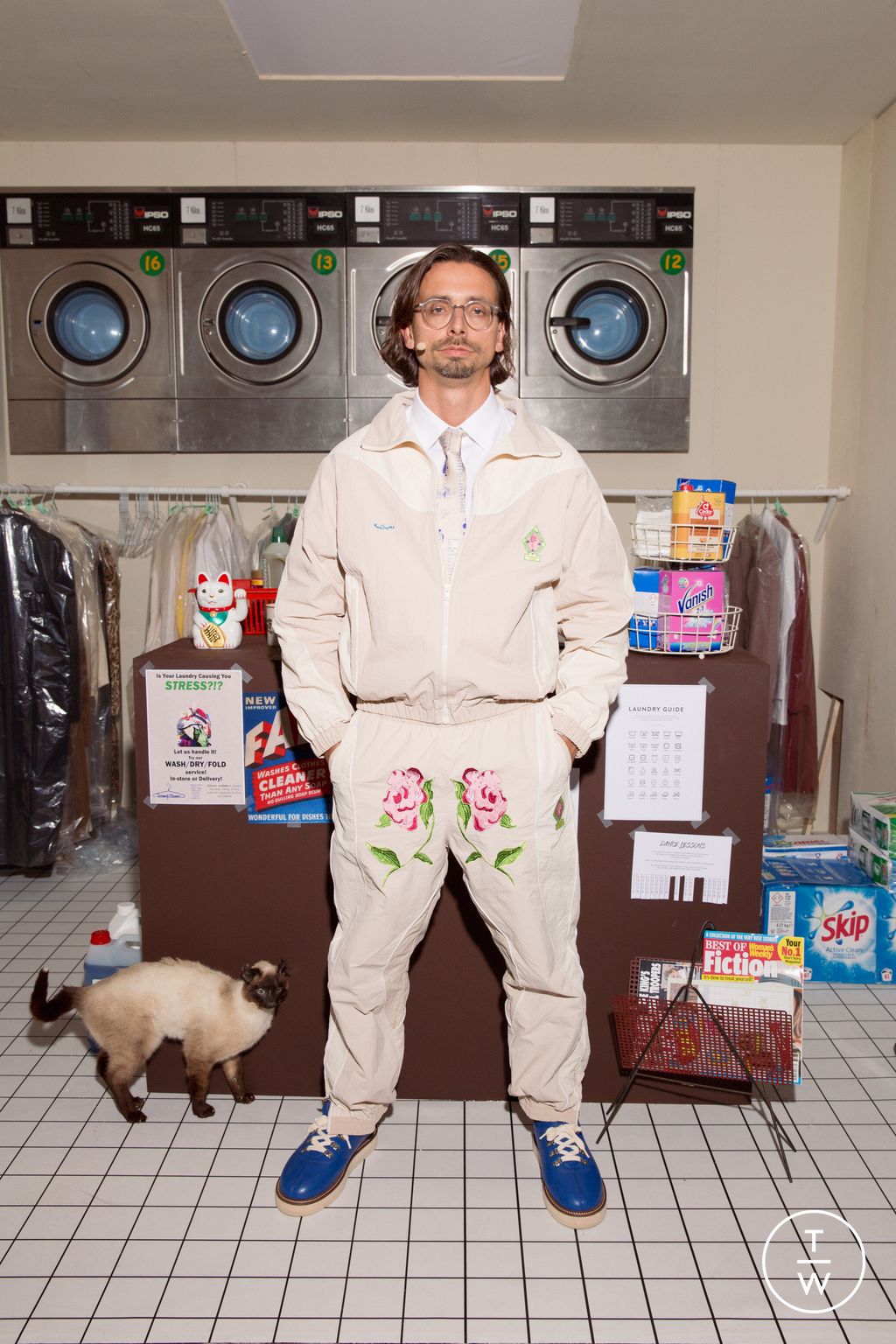 Fashion Week Paris Spring/Summer 2024 look 33 from the Kidsuper collection 男装