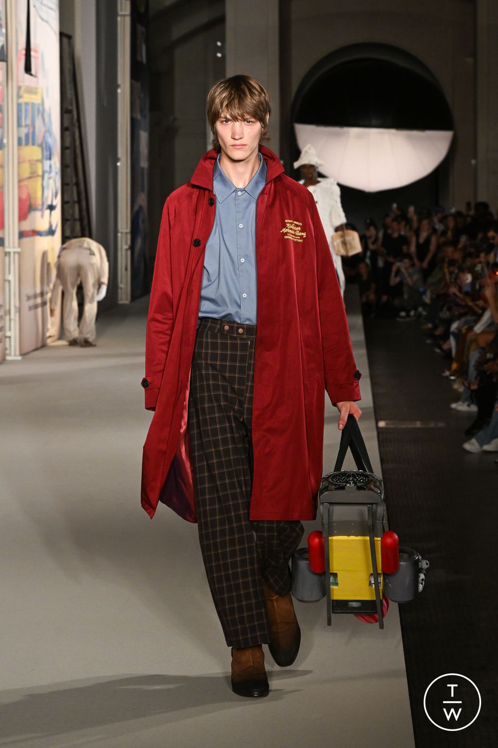 Fashion Week Paris Spring/Summer 2026 look 13 from the Kidsuper collection menswear